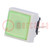 Switch: keypad; Pos: 2; DPDT; 0.1A/30VDC; green; LED; green; THT; 1.5N