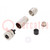 Connector: M12; plug; 715; female; PIN: 5; shielded; gold-plated; 4A