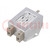 Filter: anti-interference; Cx: 100nF; Cy: 100nF; 0.2mH; 10A; Poles: 1