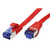 VALUE Patchkabel Kat.6A (Class EA) FTP, extra-flach, rot, 0,5 m