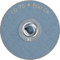 Schleifblatt CD 75 A 600 CK D.75mm COMBI