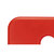 Martor Secumax SOS-Cutter 537 mit verdeckt liegender Klinge, speziell für Sicherheitsgurte Griffmaterial: Kunststoff, rot