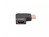 Adapter HDMI(M)-HDMI(F) 8K kątowy prawo aluminium srebrny AD-HDMI-10