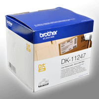 Brother PT Etiketten DK11247 weiss 103x164mm 180 St. Rolle