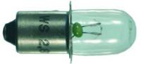 Kleinlampe 2,38W P13,5s 2,8V Röhre Xenon farblos einseitig gesockelt Ø10x28mm