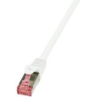 Logilink Patchkabel CAT6 S/FTP AWG27 PIMF 1,00m weiß