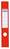 DURABLE selbstkl. Ordnerrückenschild ORDOFIX®, 60 x 390 mm, rot