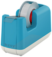 Klebeband-Tischabroller Cosy, ABS-Kunststoff, blau