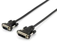 Equip 118943 câble vidéo et adaptateur 1,8 m DVI-A VGA (D-Sub) Noir