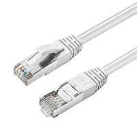 Microconnect MC-SFTP6A005W networking cable White 0.5 m Cat6a S/FTP (S-STP)