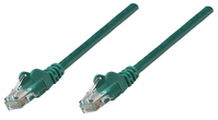 Intellinet Premium Netzwerkkabel, Cat6a, S/FTP, 100% Kupfer, Cat6a-zertifiziert, LS0H, RJ45-Stecker/RJ45-Stecker, 0,25 m, grün