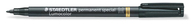 Staedtler Lumocolor 319 stylo-feutre Moyen Noir