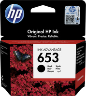 HP Cartouche d’encre Ink Advantage noire HP653 authentique