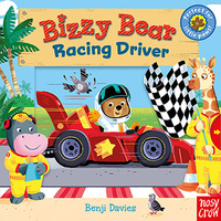 Allen & Unwin Racing Driver (Bizzy Bear) libro Inglés 10 páginas