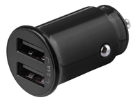 Deltaco USB-CAR124 chargeur d'appareils mobiles Noir Auto