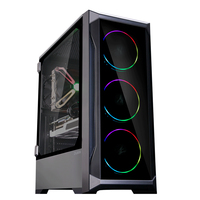 Zalman Z8 TG ATX Mid Tower PC Case, ARGB fan x3, T/G Midi Tower Fekete