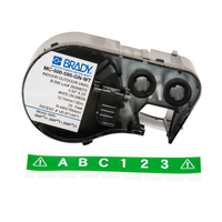 Brady MC-500-595-GN-WT printer label Green, White Self-adhesive printer label