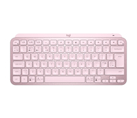 Logitech MX Keys Mini klawiatura RF Wireless + Bluetooth QWERTY Angielski Różowy