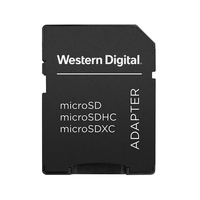 Western Digital WDDSDADP01 adaptador para tarjeta de memoria sim / flash Adaptador para tarjetas flash