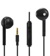 2GO 795966 auricular y casco Auriculares Alámbrico Dentro de oído Llamadas/Música Negro