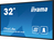 iiyama LH3260HS-B1AG pantalla de señalización Pizarra de caballete digital 80 cm (31.5") LED Wifi 500 cd / m² Full HD Negro Procesador incorporado Android 11 24/7