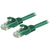 StarTech.com 3m CAT6 Ethernet Cable - Green CAT 6 Gigabit Ethernet Wire -650MHz 100W PoE RJ45 UTP Network/Patch Cord Snagless w/Strain Relief Fluke Tested/Wiring is UL Certified...