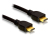 DeLOCK 83352 HDMI-Kabel 0,25 m HDMI Typ A (Standard) Schwarz