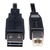 Tripp Lite UR022-010 USB kábel 3,05 M USB 2.0 USB A USB B Fekete