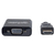 Manhattan 151436 video kabel adapter 0,3 m HDMI Type A (Standaard) VGA (D-Sub) Zwart