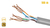 Phasak Bobina de Cable de Red 100 m UTP Sólido AWG23 Cat.6 CCA - PHR 6100