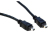 Cables Direct Firewire 400 3m 4-p Black