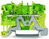 Wago 2000-1207 morsettiera Verde, Giallo