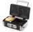 Domo DO9136C sandwich maker 1000 W Black, Silver