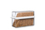 Rosti Mepal 106719030600 pojemnik do przechowywania żywności Prostokątny Pudełko 1,6 l Przezroczysty, Biały