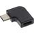 InLine 35803 tussenstuk voor kabels USB type C male USB-C Zwart