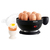 Sencor SEG 710BP tojásfőző gép 7 tojás 380 W Fekete, Átlátszó