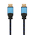 AISENS Сable, HDMI, 2.0, Premium alta velocidad / HEC, 4k@60 Hz, 18 Gbps, A/M-A/M, Negro/Azul, 2.0 m