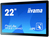 iiyama ProLite TF2215MC-B2 pantalla para PC 54,6 cm (21.5") 1920 x 1080 Pixeles Full HD LED Pantalla táctil Multi-usuario Negro