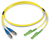 Dätwyler Cables 425819 Glasfaserkabel 9 m FC E-2000 (LSH) OS2 Gelb