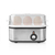 Nedis KAEB120EAL cuiseur d'oeufs 3 œufs 210 W Aluminium, Noir, Transparent