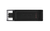 Kingston Technology DataTraveler 70 USB kľúč 64 GB USB Typ-C 3.2 Gen 1 (3.1 Gen 1) Čierna