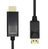 ProXtend DP1.2-HDMI30-001 câble vidéo et adaptateur 1 m DisplayPort HDMI Noir