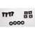 Inter-Tech 88887321 rack accessory Blind panel