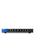 Linksys LGS108P Beállítást nem igénylő (unmanaged) L2 Gigabit Ethernet (10/100/1000) Ethernet-áramellátás (PoE) támogatása Fekete