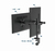 Gembird MA-D2-03 monitor mount / stand 81.3 cm (32") Black Desk
