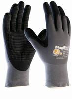 Montage-Handschuh MAXIFLEX Endurance 34-844, Gr. XL/10 grau/schwarz, Nylon, Nitril-Mikroschaum mit Noppen, Strickbund, E