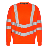 Safety Sweatshirt - XS - Orange - Orange | XS: Detailansicht 1
