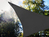 Solar Sonnensegel mit 107 LEDs Dreieck Anthrazit 3,6m, Terrassensegel für Balkon