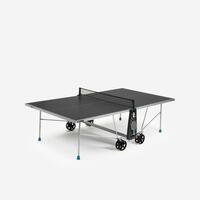 Outdoor Table Tennis Table 100x - Grey - One Size
