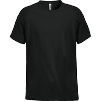Fristads T-Shirt 1912 HSJ, Gr. M, Schwarz, (100240-940) 100% Baumwolle, 190 g/m²
